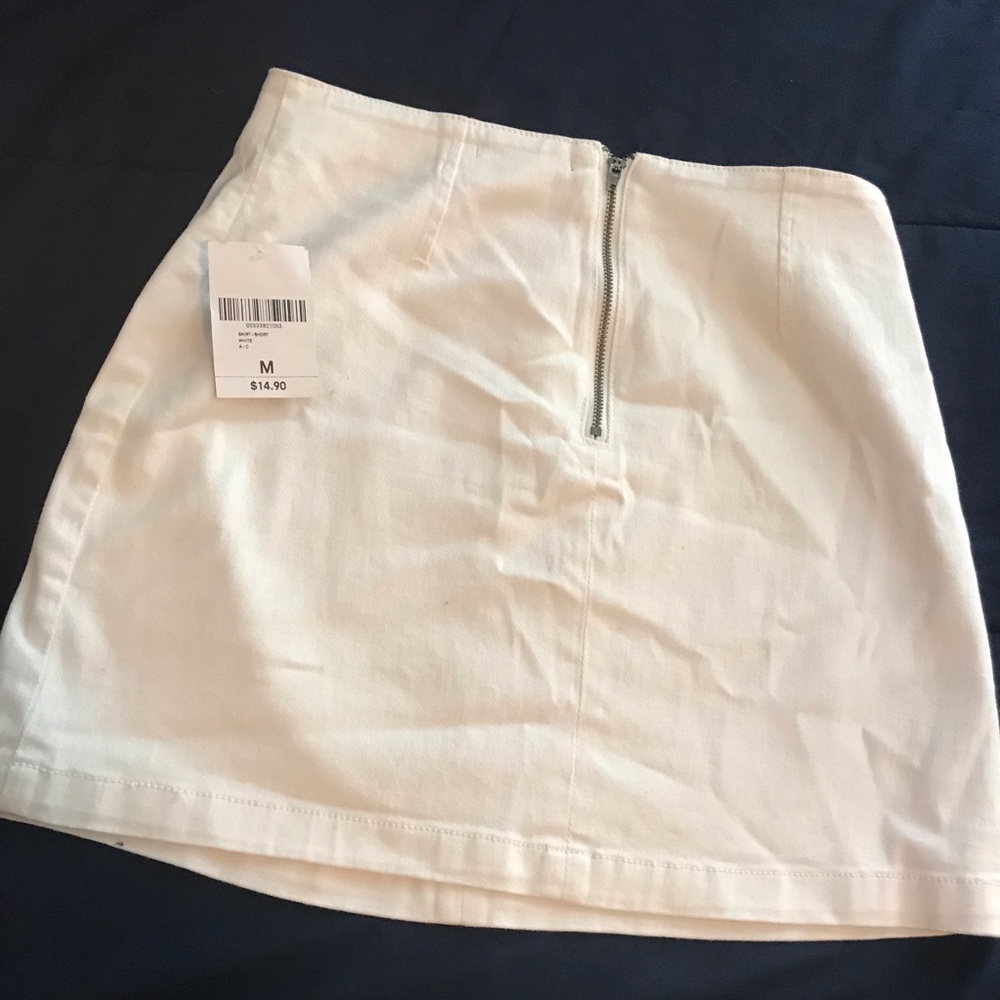 White skirt